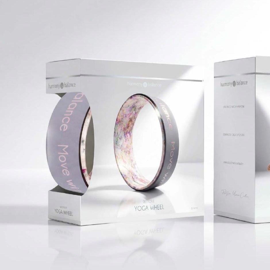 Harmony and Balance yoga packaging system